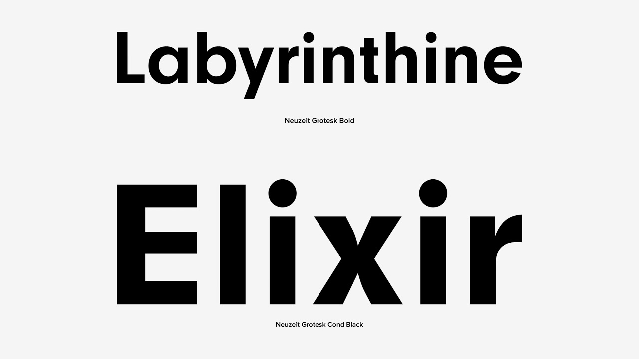 Neuzeit Grotesk Font Download