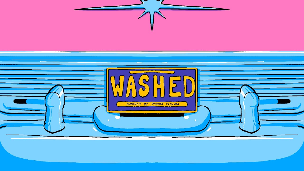 bbno$ x Tiny Meat Gang - WASHED (official lyric video)