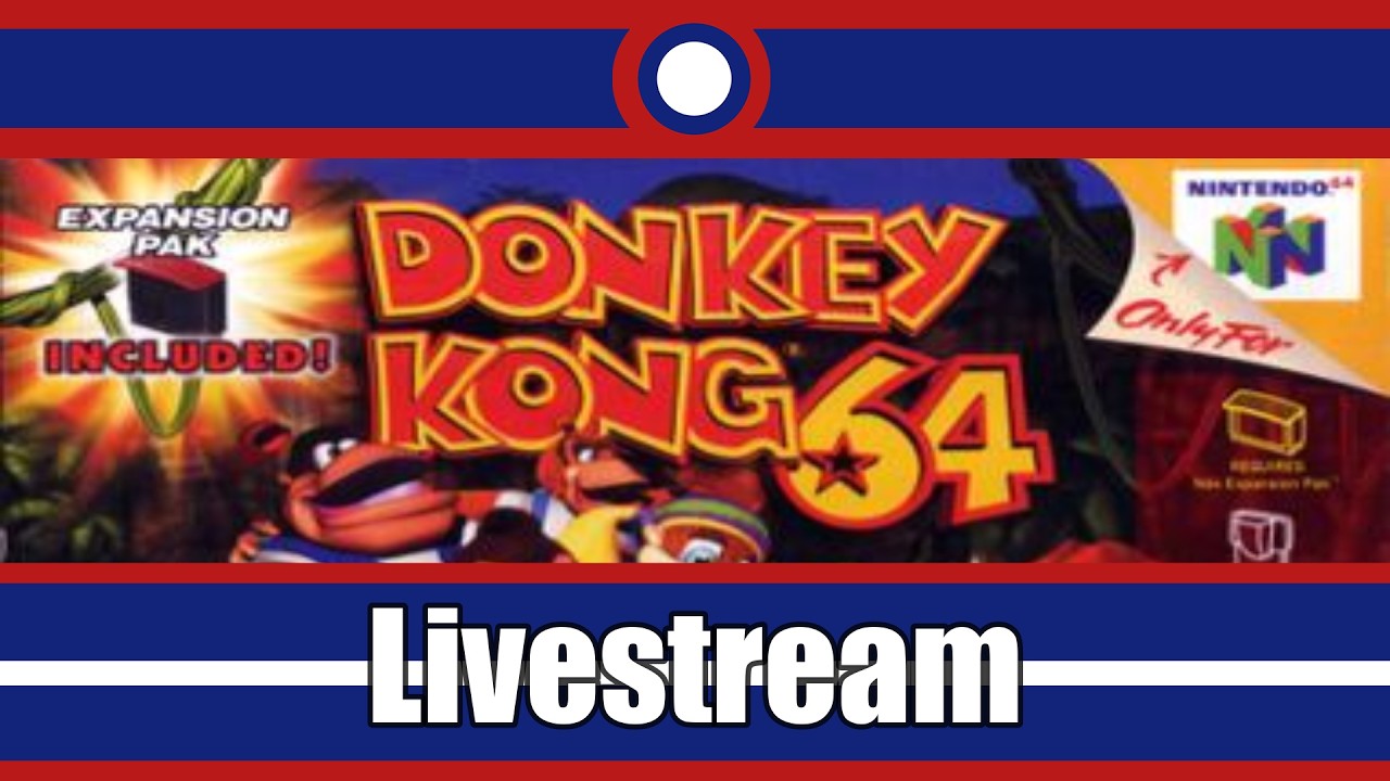 Donkey Kong 64 Livestream Part 03
