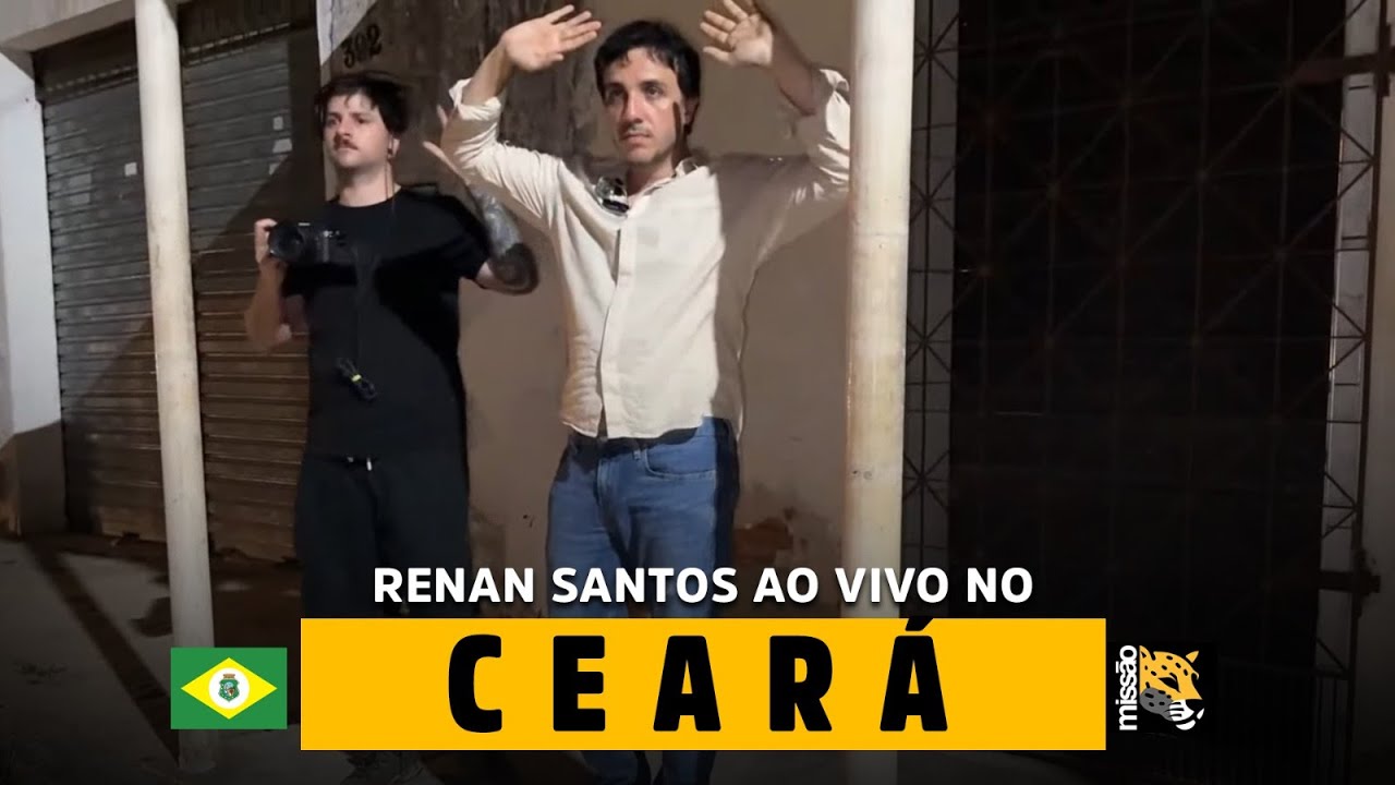 URGENTE - RENAN SANTOS E ARTHUR DO VAL EM CIDADE FANTASMA - LIVE IRL