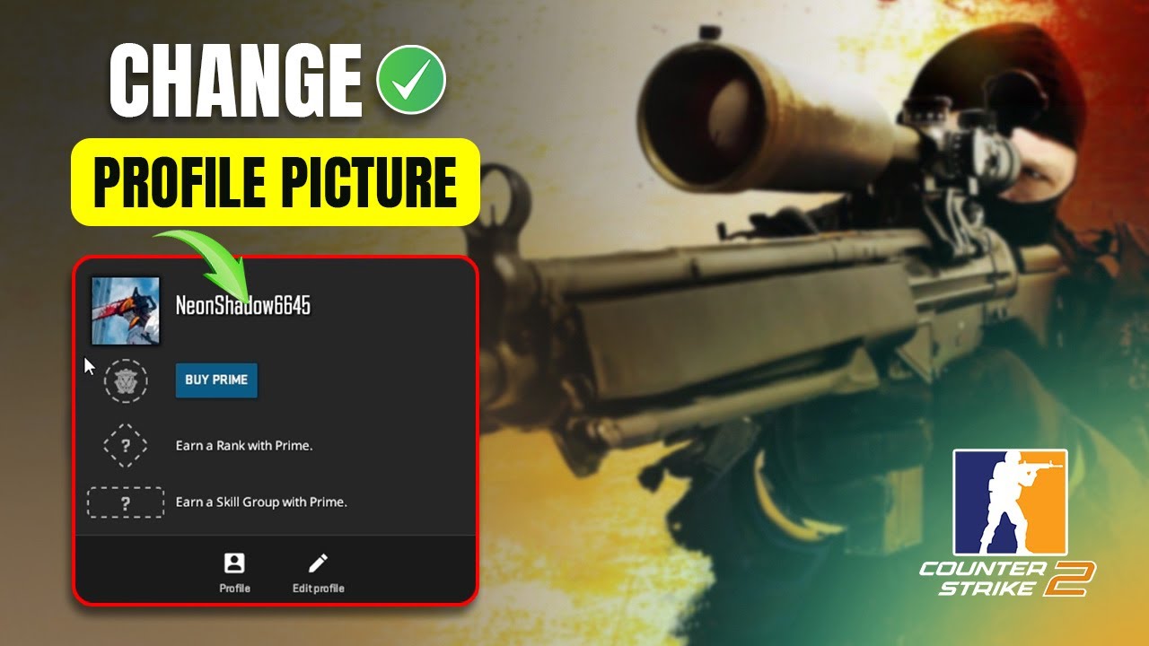 How to Change Profile Picture in Counter Strike 2 PC | Update Profile Picture in CS2