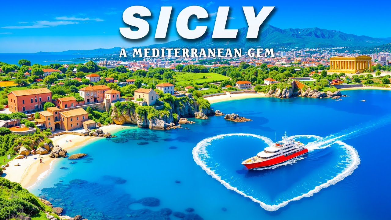 Sicily 4K Drone Footage | Explore Ancient Ruins & Stunning Coastlines with Deep House Chill Vibes