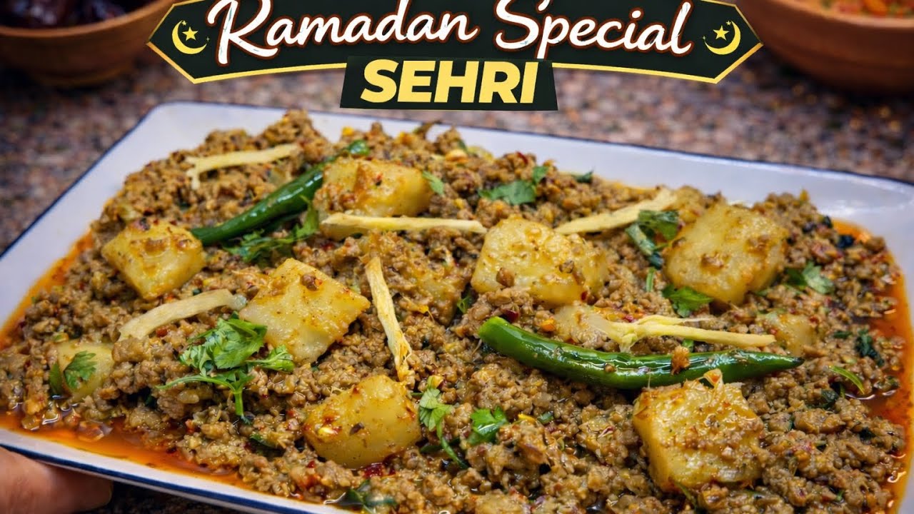 Aloo Keema Unique & Different Recipe | Perfect for Sehri | Super Quick & Very Tasty 🤤 Keema 