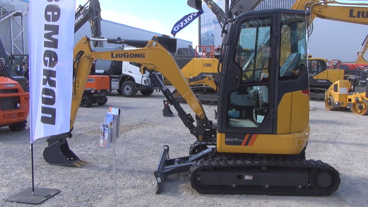 LiuGong 9027F Mini Excavator (2024) Exterior and Interior