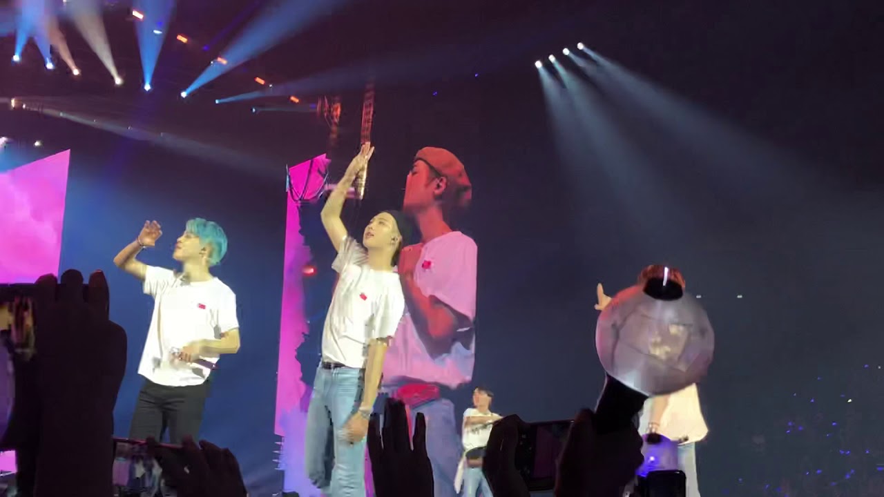 BTS Love Yourself World Tour, Paris 181019: Answer: Love Myself + Ending