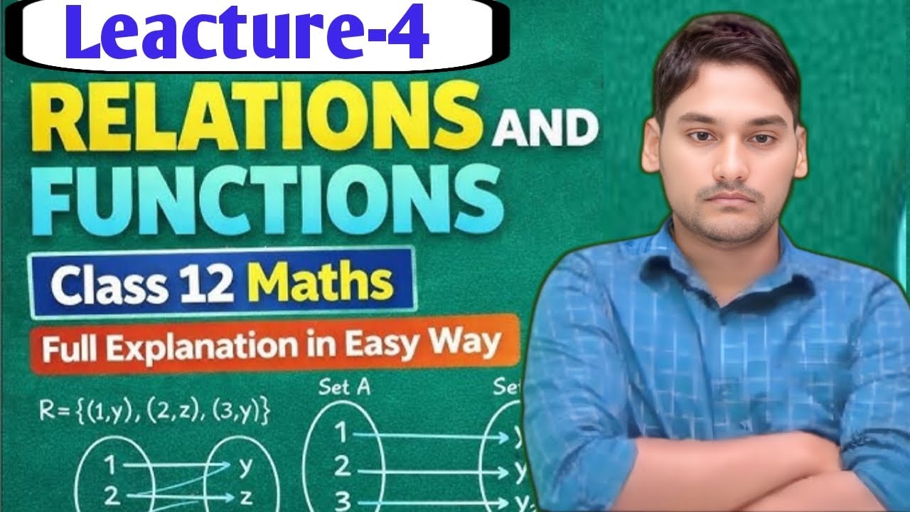 ||Types of Relations|| Class 12 Maths Chapter 1||Lecture-4||Full Concept + Questions ||