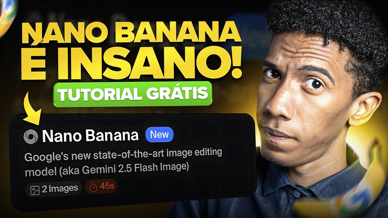 COMO USAR o NANO BANANA *GRATUITO* (Melhor que Veo3 e Gemini)