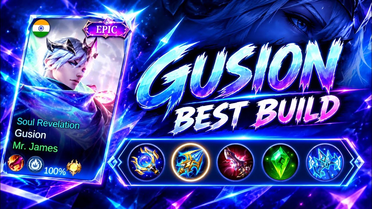 🔥 ЭПИК СКИН GUSION &laquo;ОТКРОВЕНИЕ ДУШИ&raquo; 💜 | ЛУЧШАЯ СБОРКА И ПОЛНЫЙ ГЕЙМПЛЕЙ | MOBILE LEGENDS