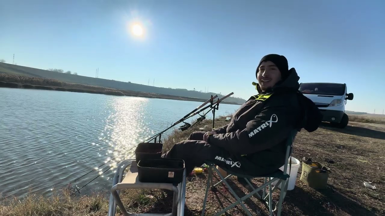 Pescuit la caras pe Canalul Frasinet in sezonul rece || -3 grade 🥶 || Method Feeder || AE BAITS 💣