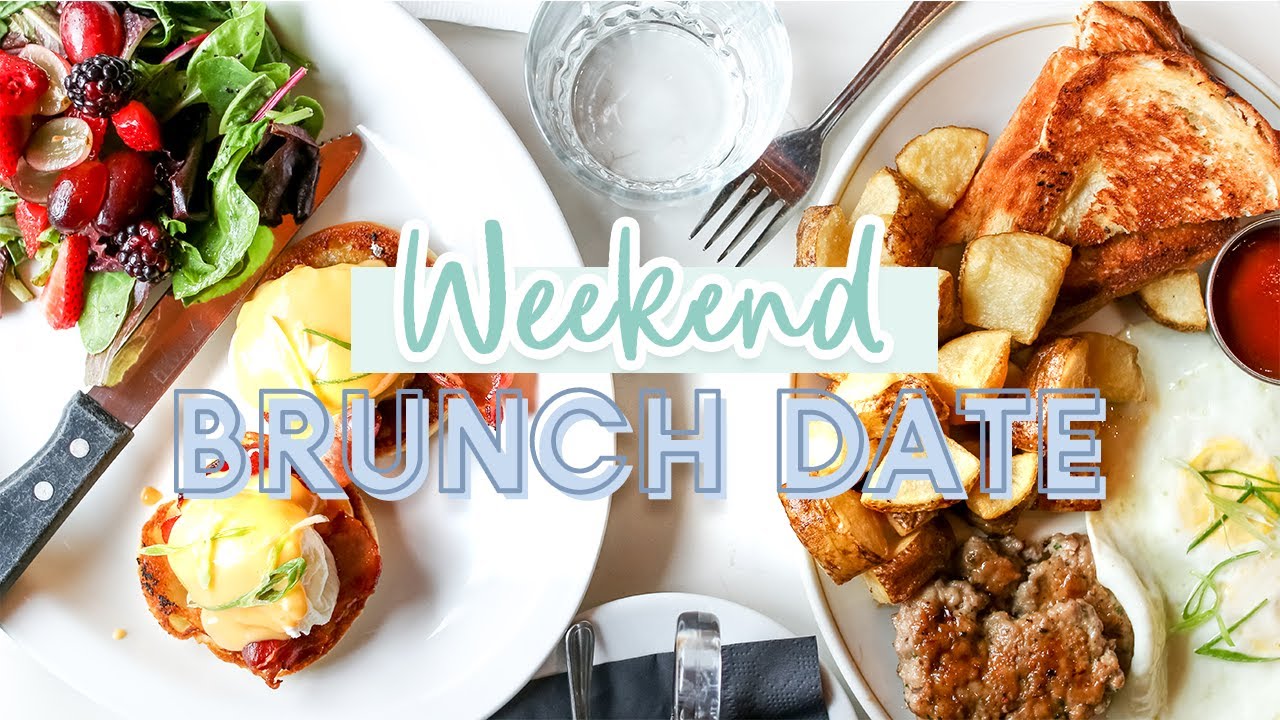 Couples Weekend Brunch Date | Leaving Our Pup Home Alone for the First Time