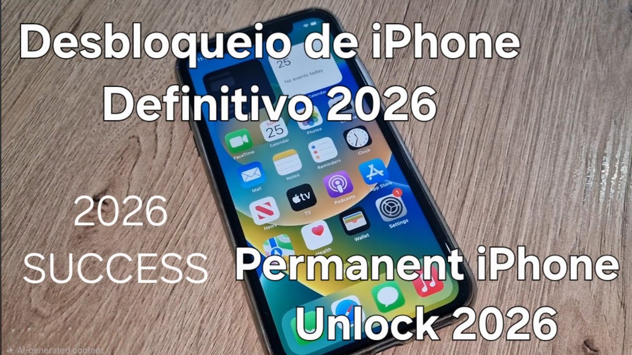 Desbloqueio de iPhone Definitivo 2026✔️ Permanent iPhone Unlock 2026✔️