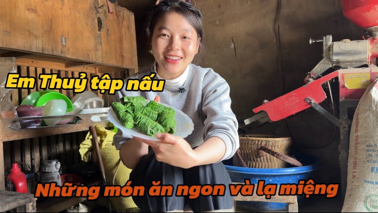 Thời tiết mùa đông lạnh lẽ em Thuỷ vào bếp nấu những món ăn ngon và lạ miệng ! | Em Thuỷ Lào Cai 