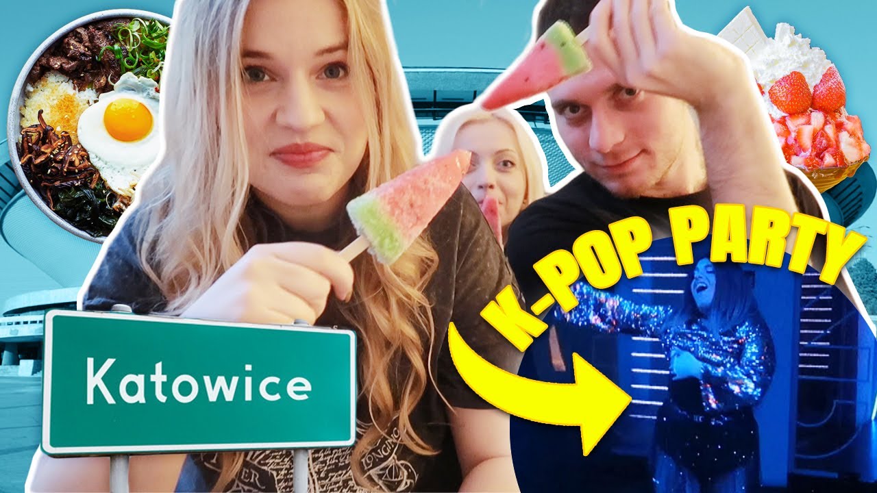 KOREAŃSKIE MIEJSCA W KATOWICACH 🇰🇷 VLOG z Katowic czyli K-POP PARTY i pyszny koreański kurczak