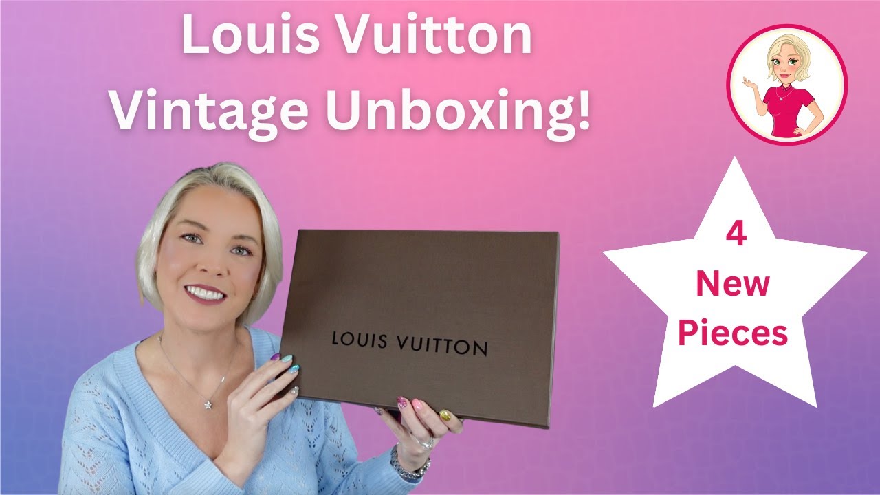 Louis Vuitton Vintage Unboxing! 4 New Pieces