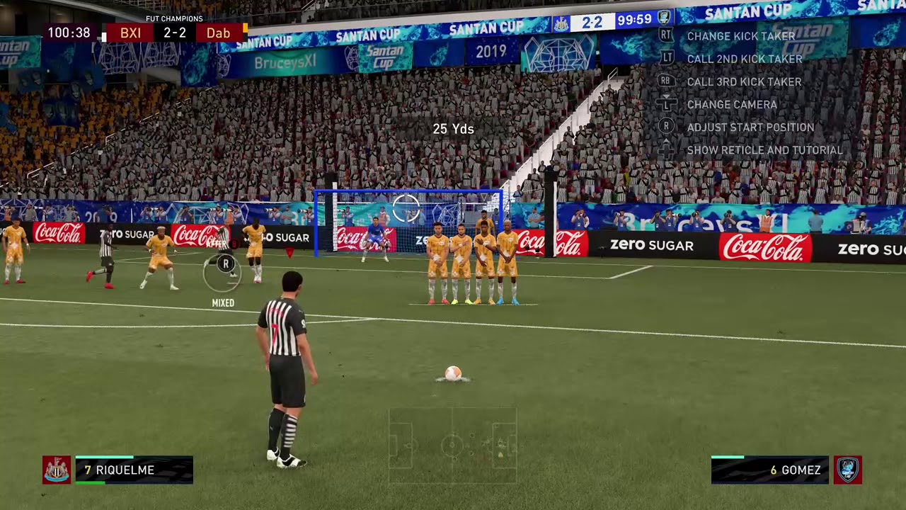 Free Kick tutorial FIFA 21 (score every time)