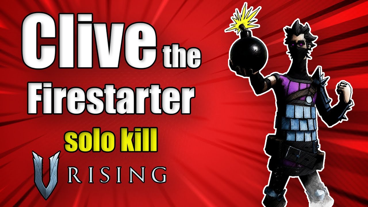 V Rising - Clive the Firestarter (Boss Fight)