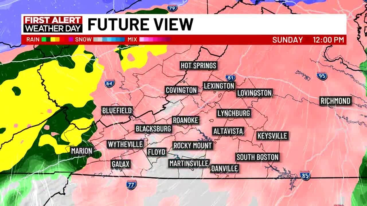 Sunday Morning First Alert Update