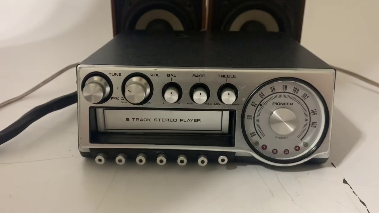 Pioneer TP900 FM Super Tuner with 8 Track