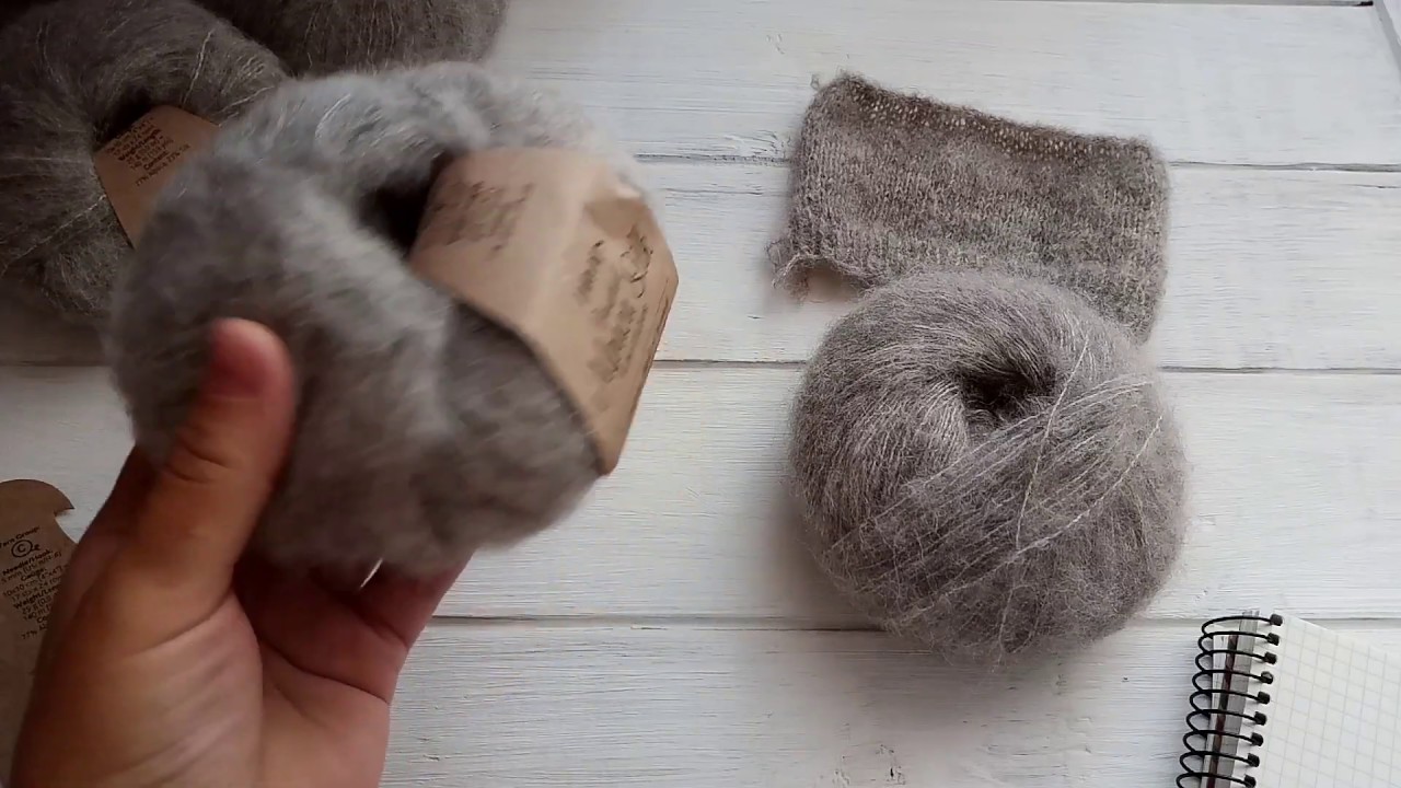 Обзор пряжи DROPS Brushed Alpaca Silk #пряжадропс #дропсальпакасилк #обзорпряжидропс