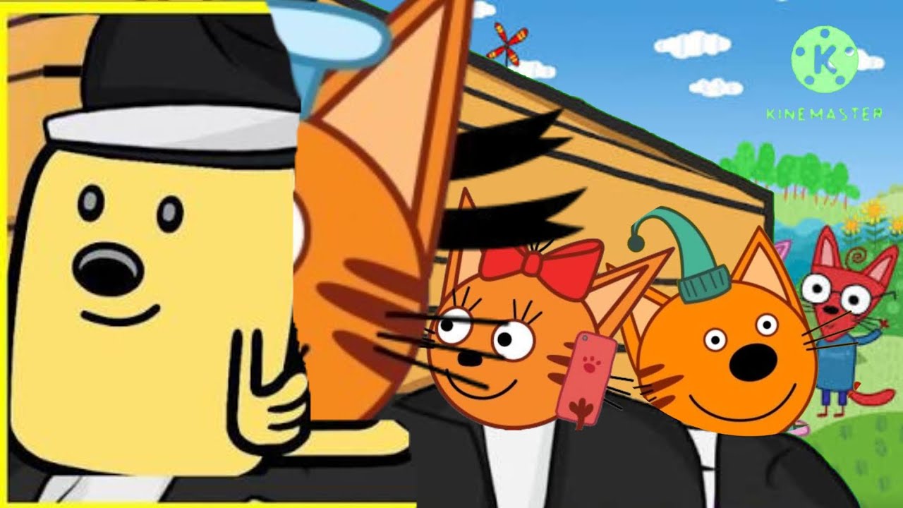 Wow Wow Wubbzy And Kid E Cats Coffin Dance Mashup 