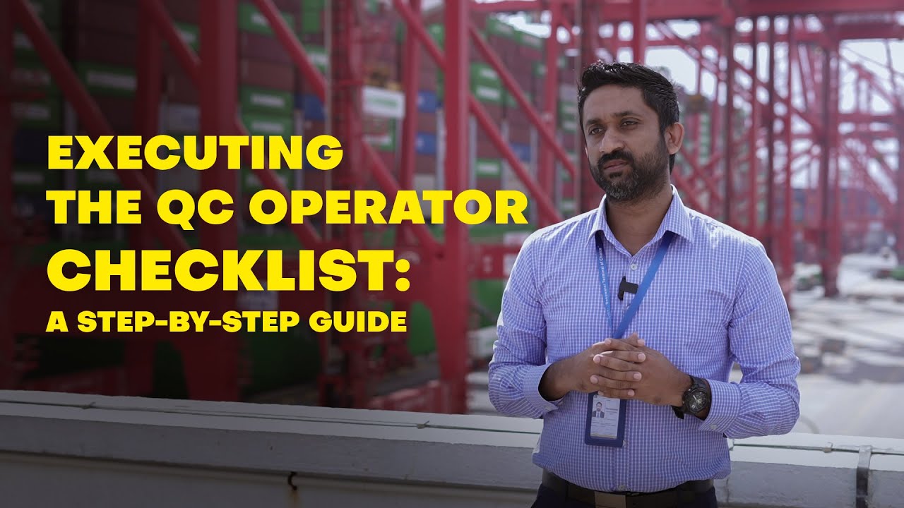 Executing the QC Operator Checklist | Episode 01 | CICT | 2023