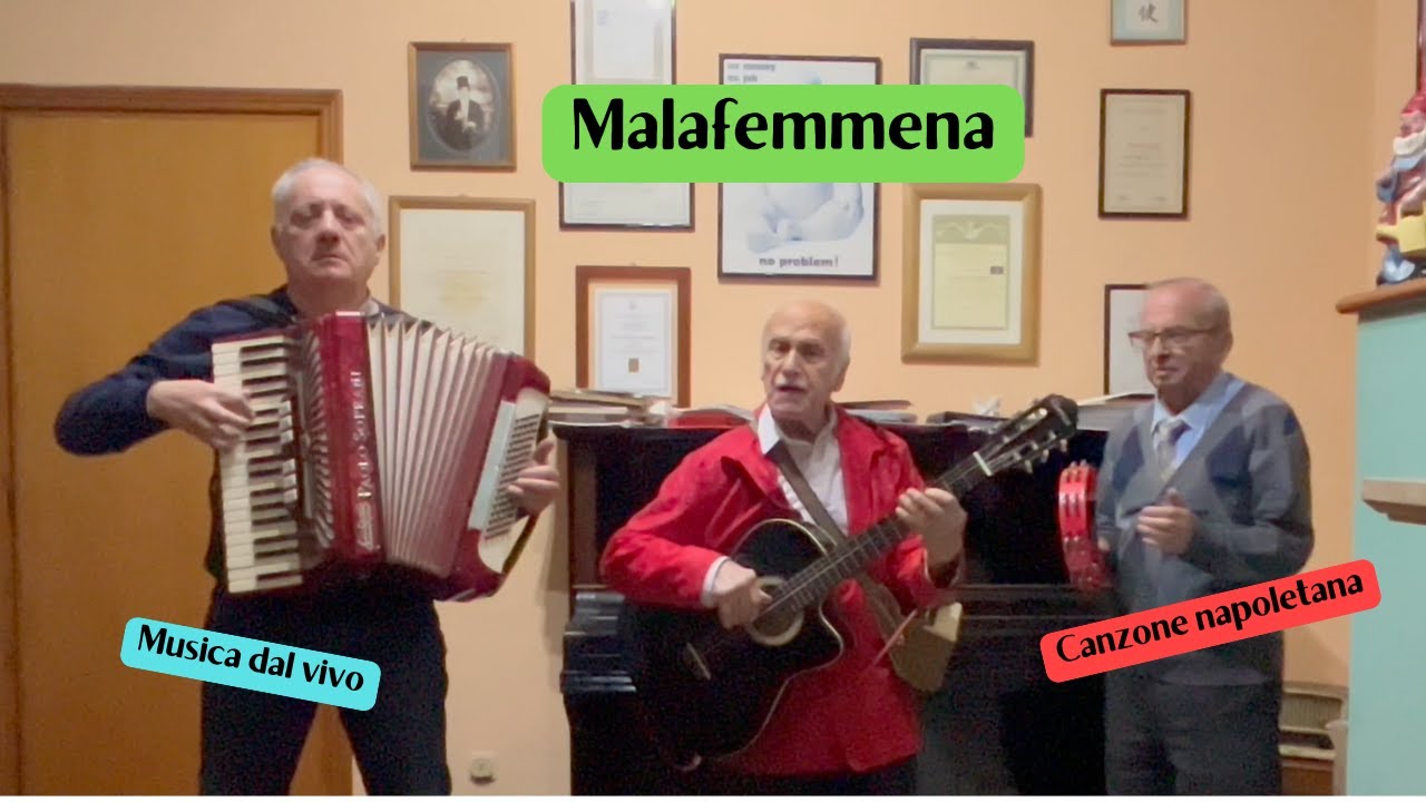 Malafemmena - Totò - A. de Curtis - #Canzone napoletana - Neapolitan song - Canción napolitana #live