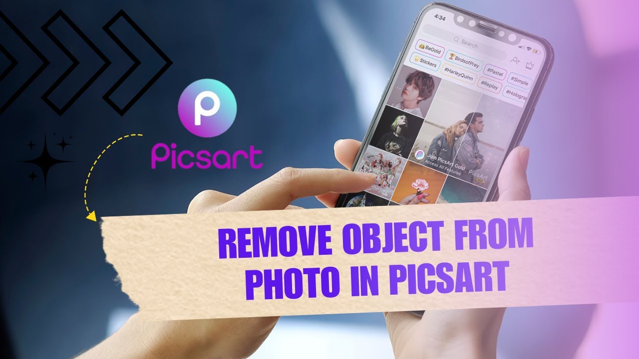 👍 EXPERT: How to Remove Object From Photo in Picsart - Step by Step | Tutorial