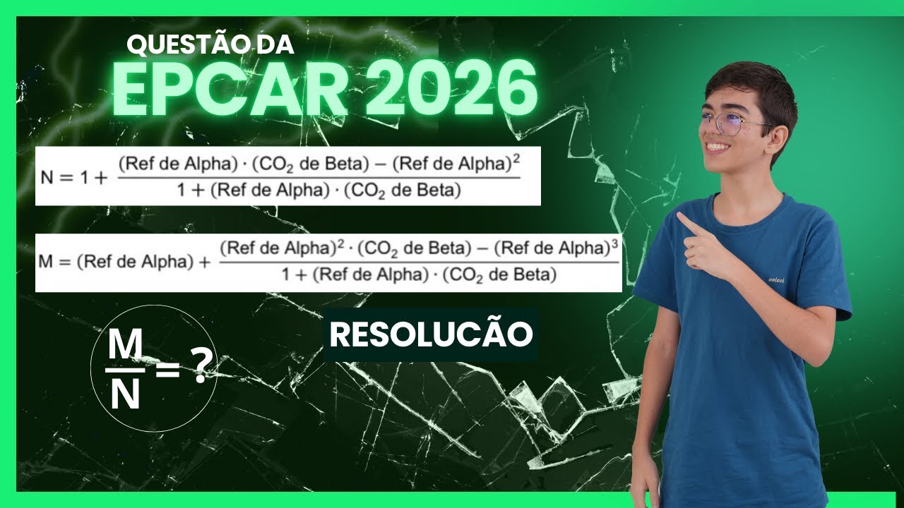 QUESTÃO DE MATEMÁTICA DA EPCAR 2026: "Duas cidades Alpha e Beta..."