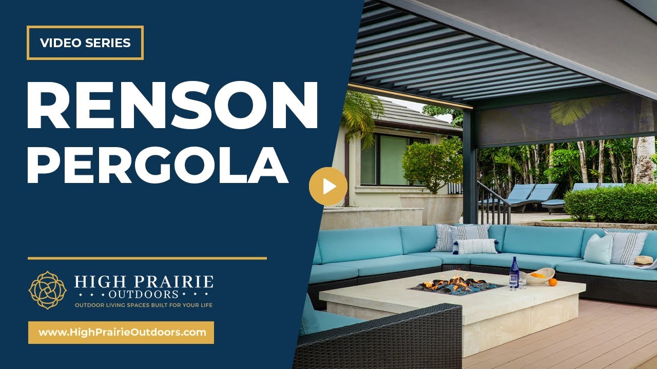 What are the features that set a Renson Automated Pergola apart?