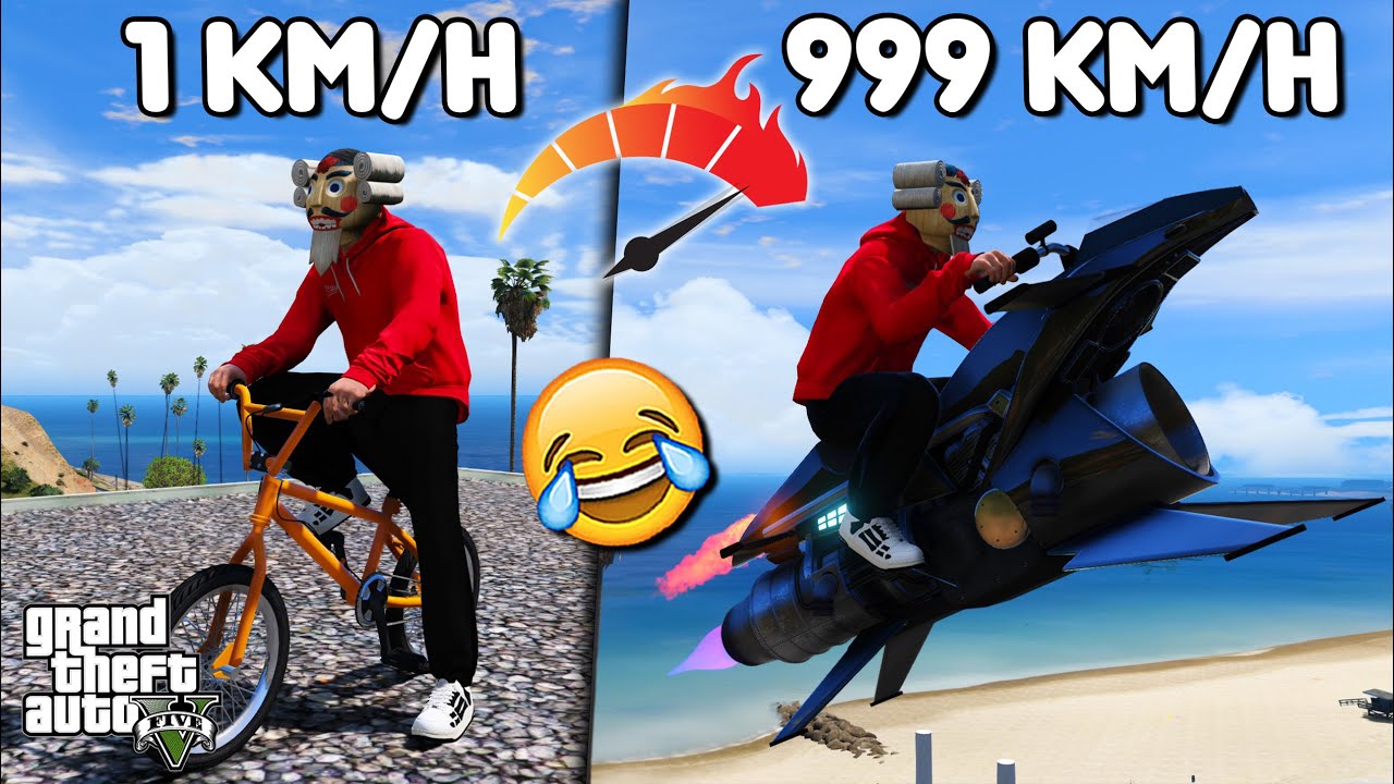 SETIAP NABRAK SEPEDA INI JADI LEBIH CEPAT - GTA 5 ROLEPLAY