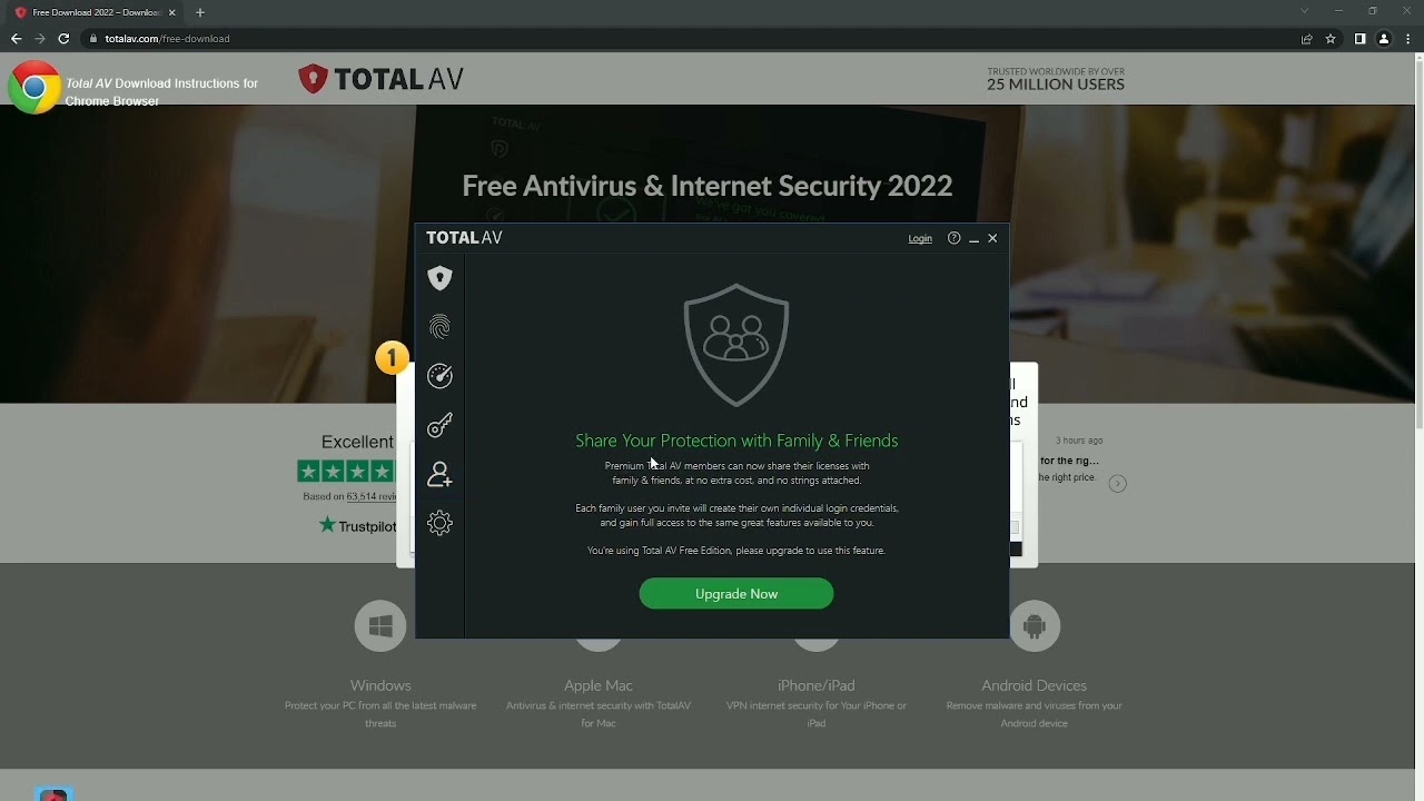 How to Install Total AV in PC for free by : Salcedo John Mark S. (BSCS-3F)