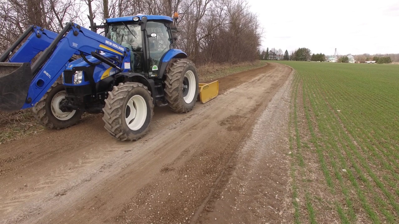Road Grading ||| New Holland ||| Roadboss ||| Bow Park Farm