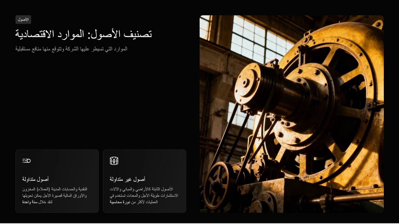 31. الميزانية العمومية وتحليل المركز المالي