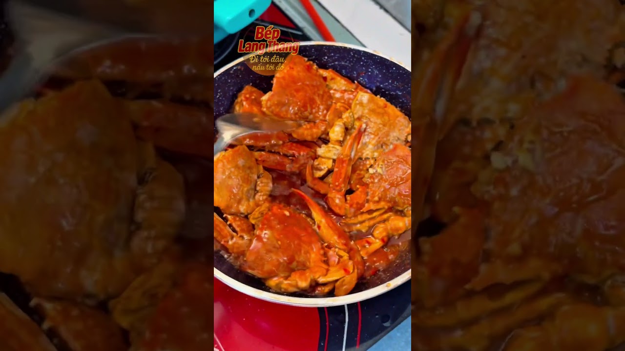 C&aacute;ch l&agrave;m Ghẹ rang me ngon bất bại #beplangthang #food #trending #amthuc #cooking