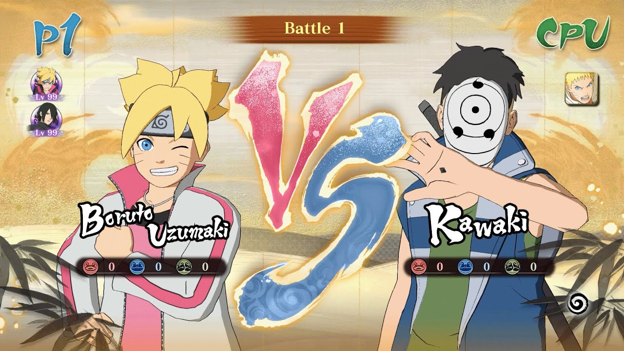 Naruto x Boruto Ultimate Ninja Storm Connections Boruto vs Kawaki