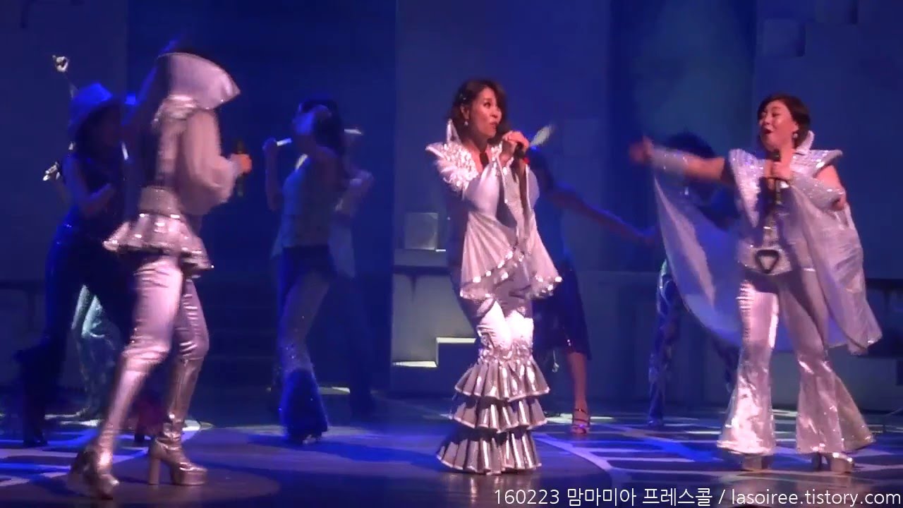 160223 맘마미아 프레스콜 4 - Super Trouper (최정원, 전수경, 이경미, 박지연)