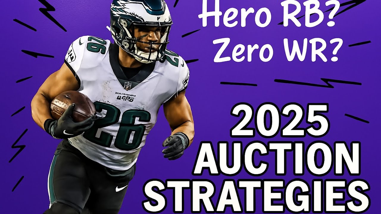 Fantasy Football Auction Strategies: What to do for 2025