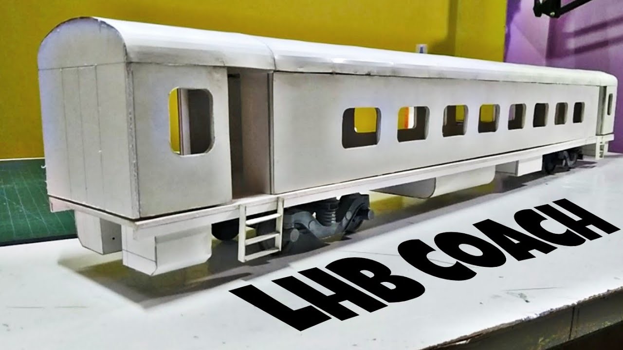 How to Make LHB Coach || Indian Railway LHB Coach