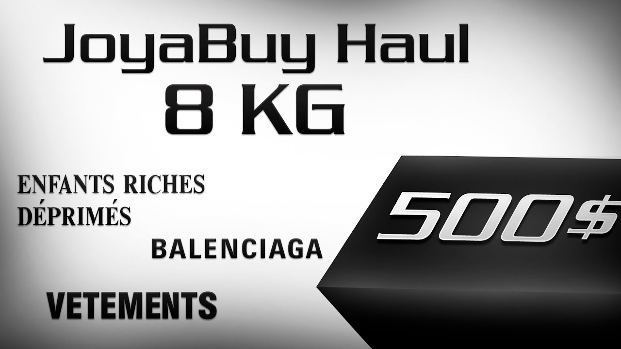 Распаковка посылки на 8кг с JoyaBuy | Taobao | BALENCIAGA / ENFANTS RICHES DEPRIMES  и др.