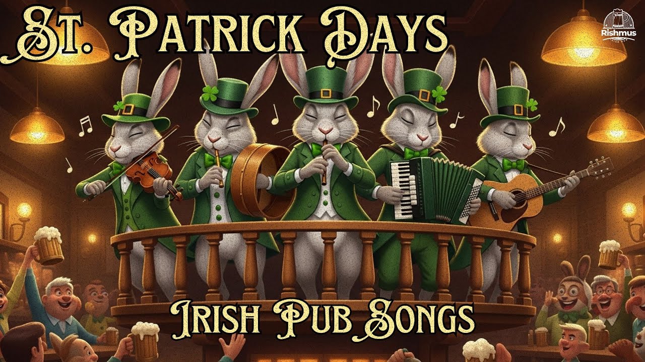 Irish Pub Songs 🍻 Lively Celtic Music for Taverns, Bars & Good Friends ☘️