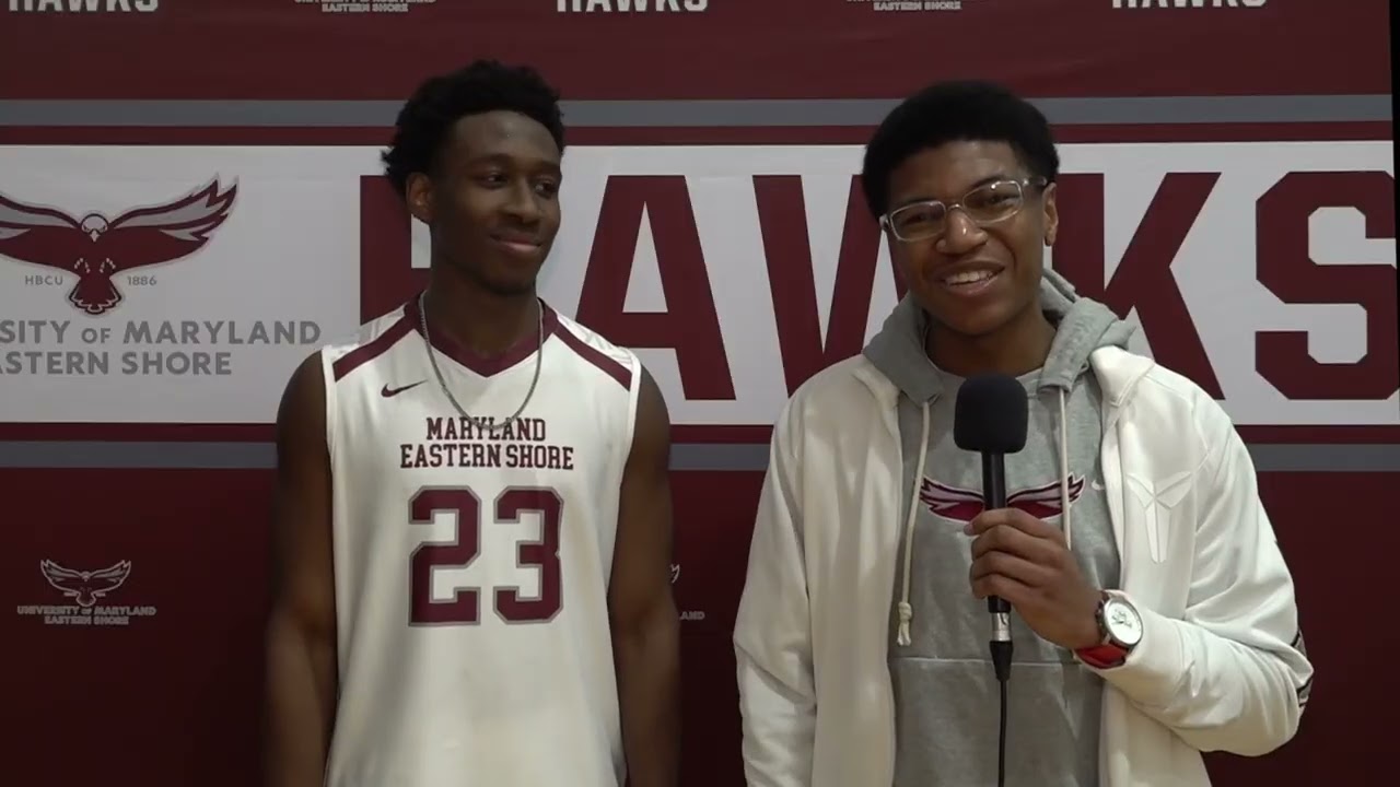 Joshua Hightower Interview After 1st Home Win in UMES MVB History