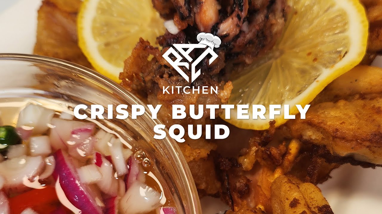 CRISPY BUTTERFLY  SQUID RECIPE