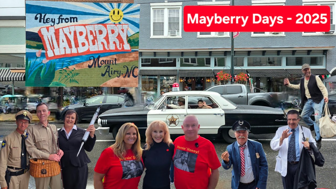 Mayberry Days 2025 — (плюс специальный гость из Додж-Сити) Маунт-Эйри, Северная Каролина