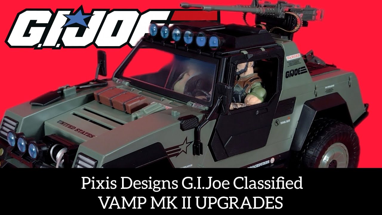 @pixisdesigns761 G.I.JOE CLASSIFIED VAMP Mk II Upgrades
