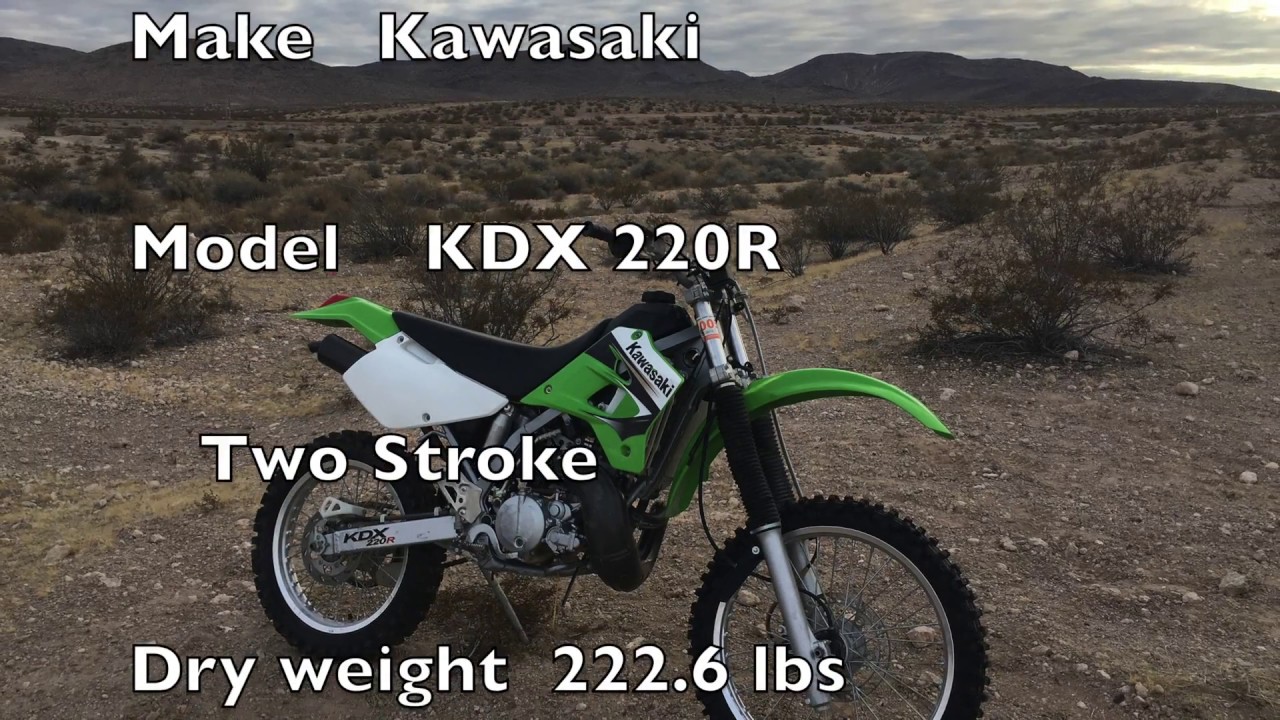 Kawasaki KDX 220 First ride and Handle Bar talk.