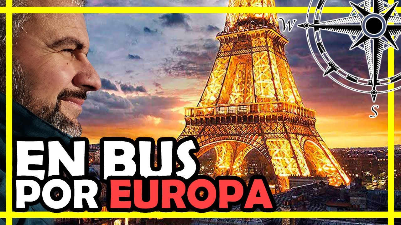 🧭 Viajar BARATO en BUS por EUROPA con la FAMILIA