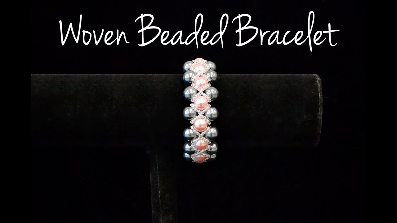 Woven Beaded Bracelet Tutorial