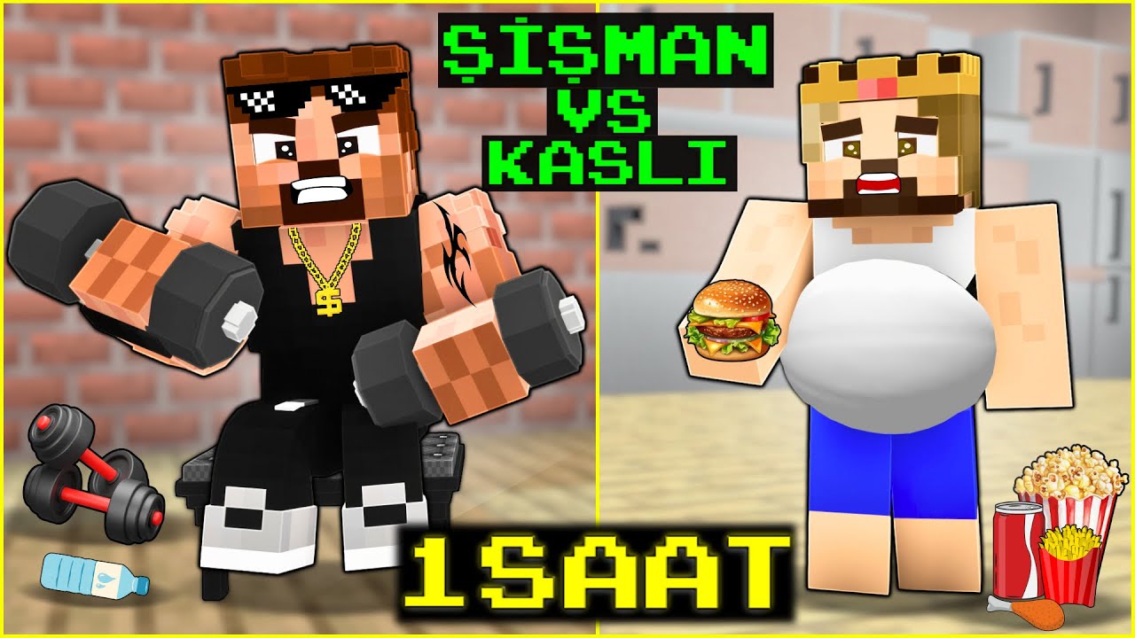 MİNECRAFT KASLI FAKİR VS ŞİŞMAN FAKİR FİLMİ! 😂 -Minecraft