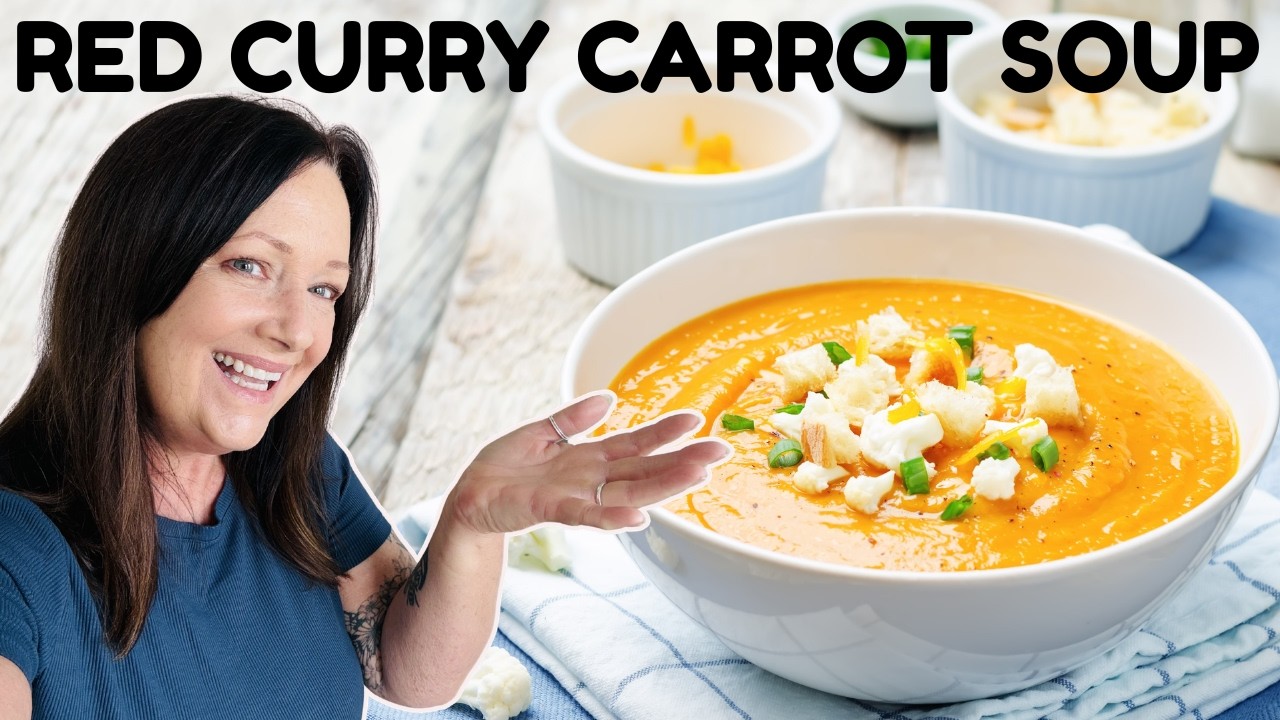COZY SPRING SOUP WITH A SIDE OF CHEESE TOASTY