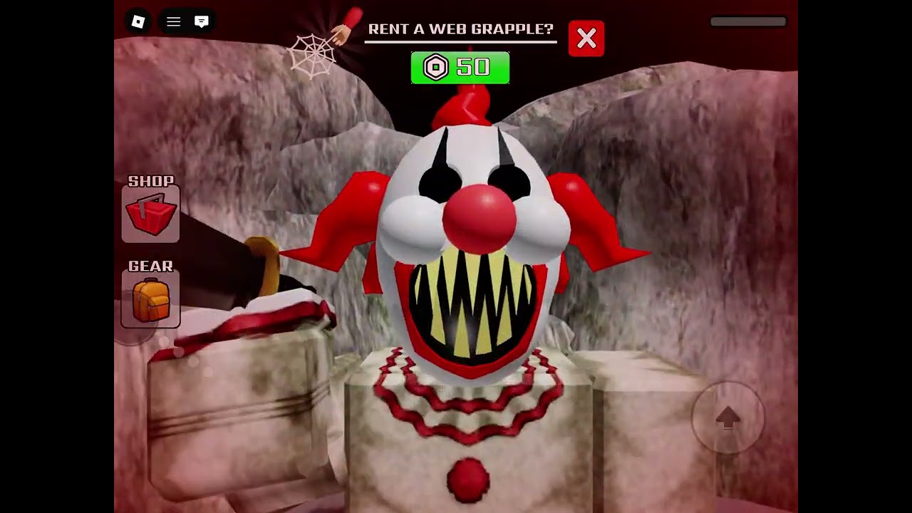 Today me and Kenny played escape the carnival of terror obby in Roblox